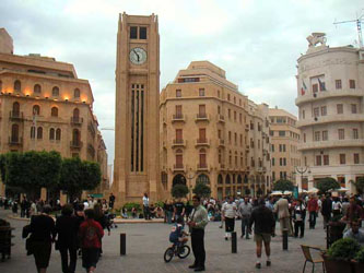 City Streets of Beirut, Lebanon
