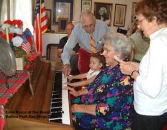 Eddie Busco on Piano